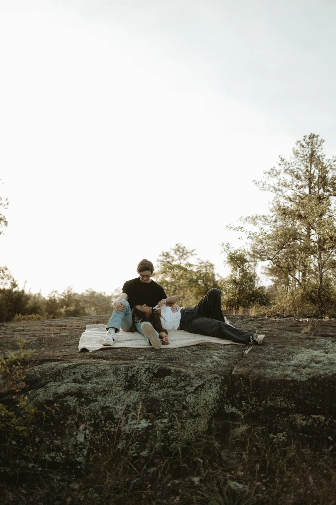 Young Love at Arabia Mountain | A Georgia Couples Session