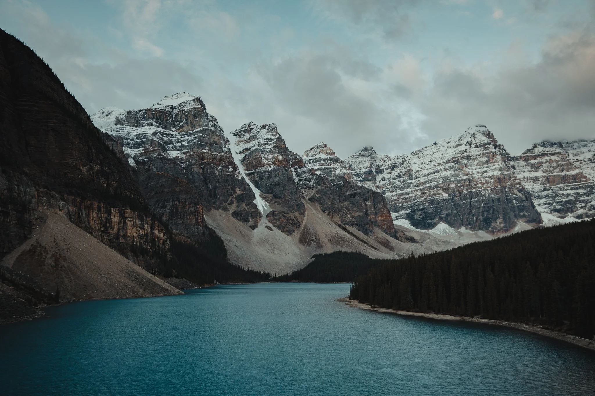 Alberta Canada Banff National Park Blue Water Mountains
