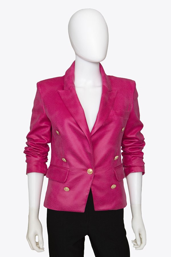 Hot Pink Blazer — Shannon's Kiss Me Kate Boutique