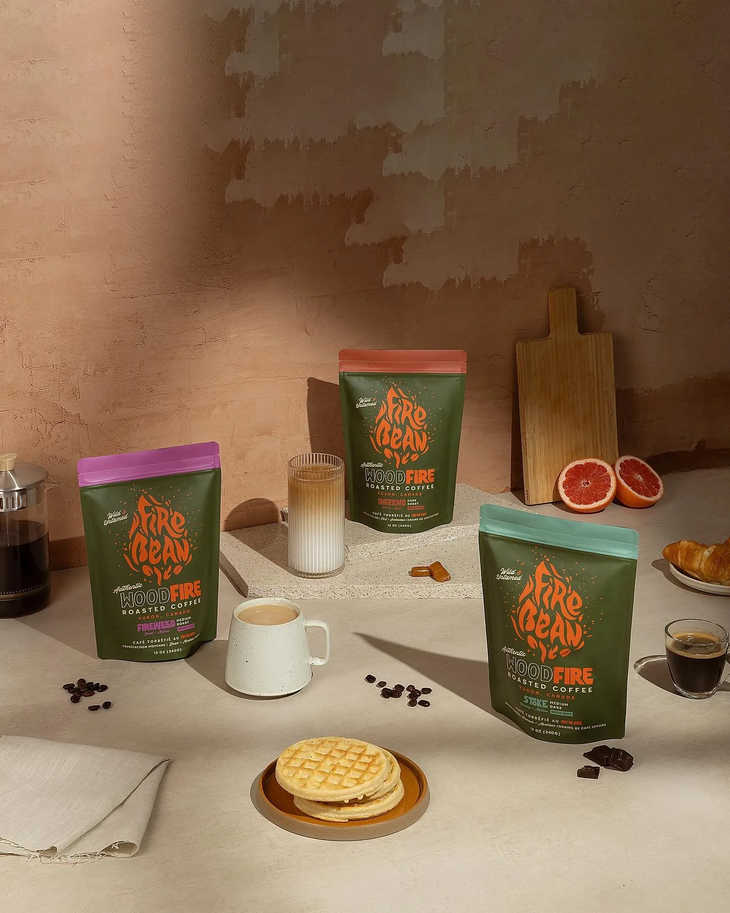 Visual rebrand shoot for @firebeancoffeeroasters 

&bull;
&bull;
&bull;

Shot with @canoncanada @tamronamericas @godox_global
Editing: @photoshop @wacom @lightroom

#productphotography #photographytips #photographytricks #photographytipsandtricks #ph