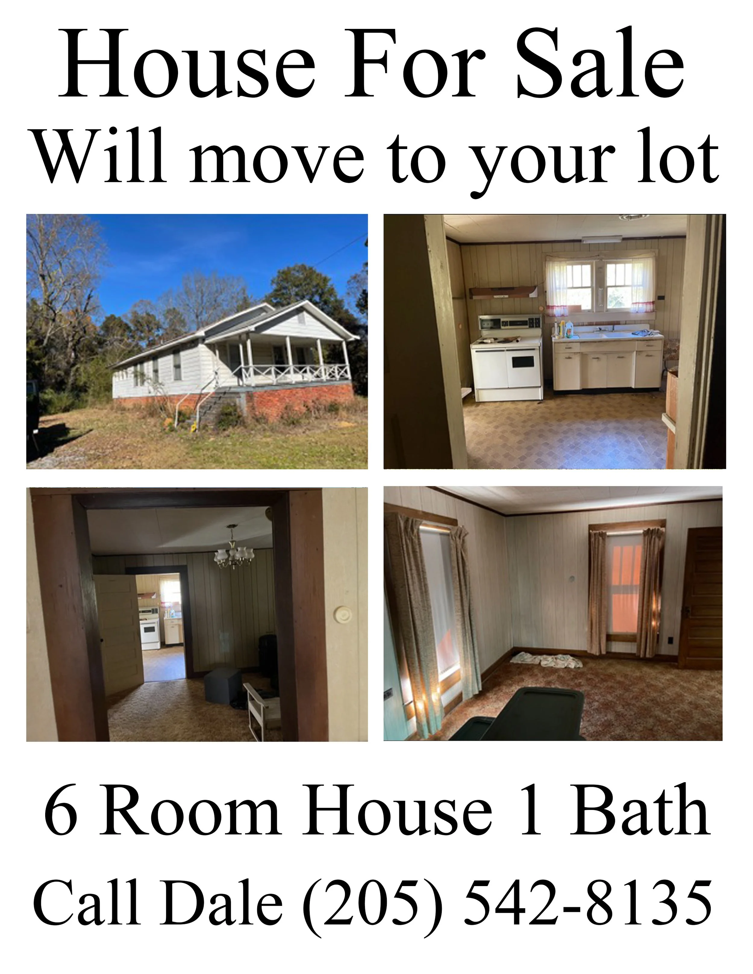 Houses For Sale — Central Alabama House Movers