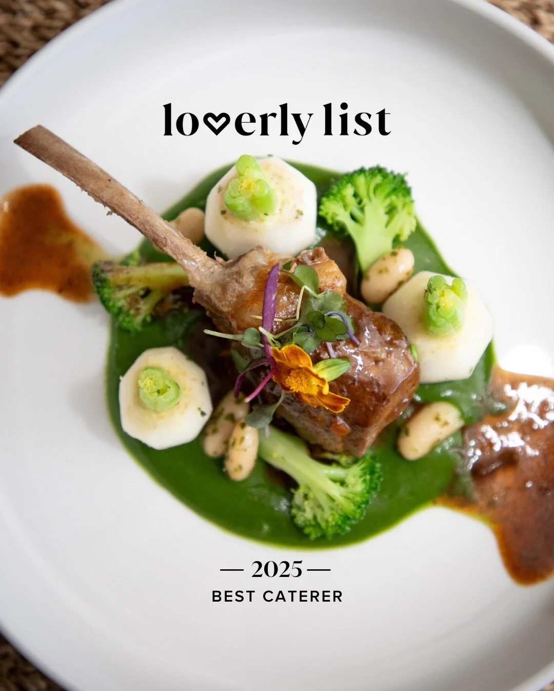 We&rsquo;re honored to be named to the Loverly List 2025 &mdash; a curated collection of the best wedding pros in the world! 💍✨

From crafting unforgettable menus to bringing culinary dreams to life, our team is passionate about making every celebra