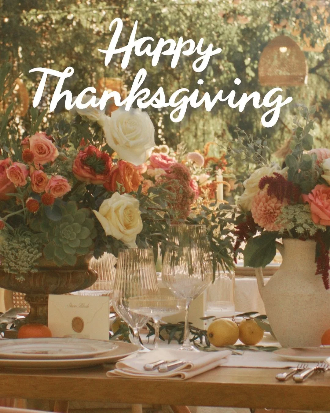 This Thanksgiving, our hearts are full. We&rsquo;re grateful for every family, couple, and company who trusted us to bring our food and creativity to their celebrations this year. But most of all, we&rsquo;re thankful for our incredible TGIS team &md