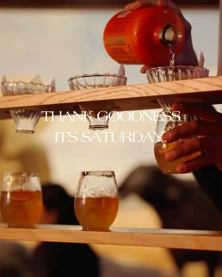 best day of the week.

thank goodness it&rsquo;s Saturday 🥂