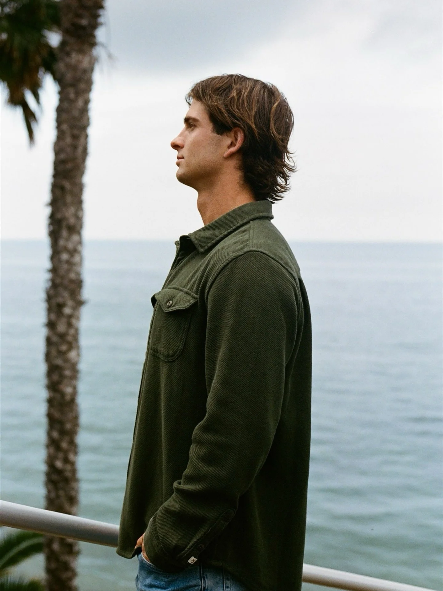 Wake up &amp; check the surf☕️ shot on 35mm wearing @outerknown