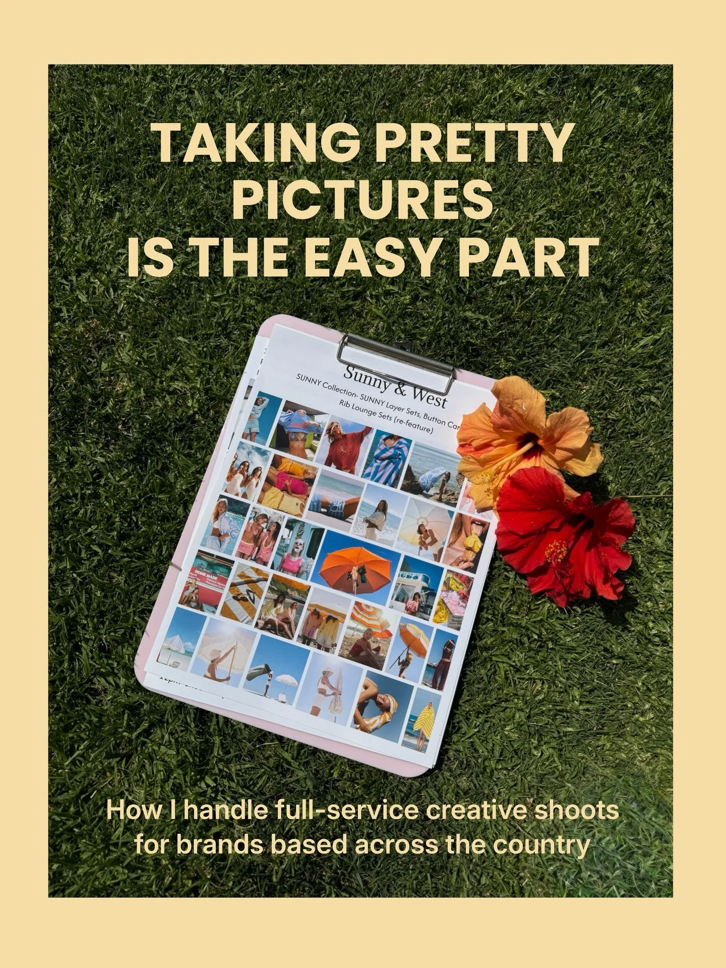 Offering brands full-service shoots completely remotely doesn&rsquo;t happen without some serious prep work before shoot day. In fact, by the time I get to shoot day, I know it&rsquo;s going to be a success because all the heavy lifting has already b