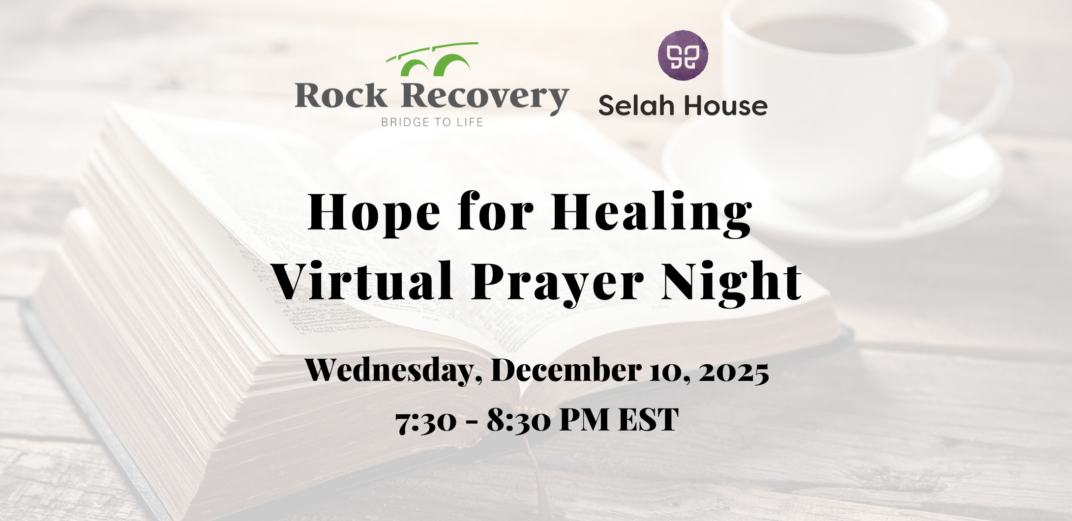 Hope for Healing Virtual Prayer Night 2025