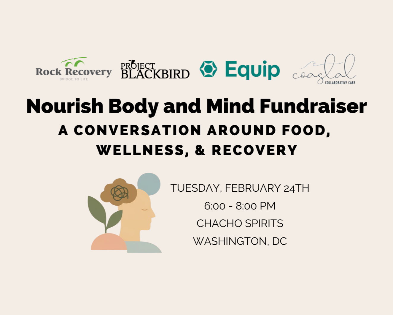 Nourish Body and Mind Fundraiser: A Conversation Around Food, Wellness &amp; Recovery