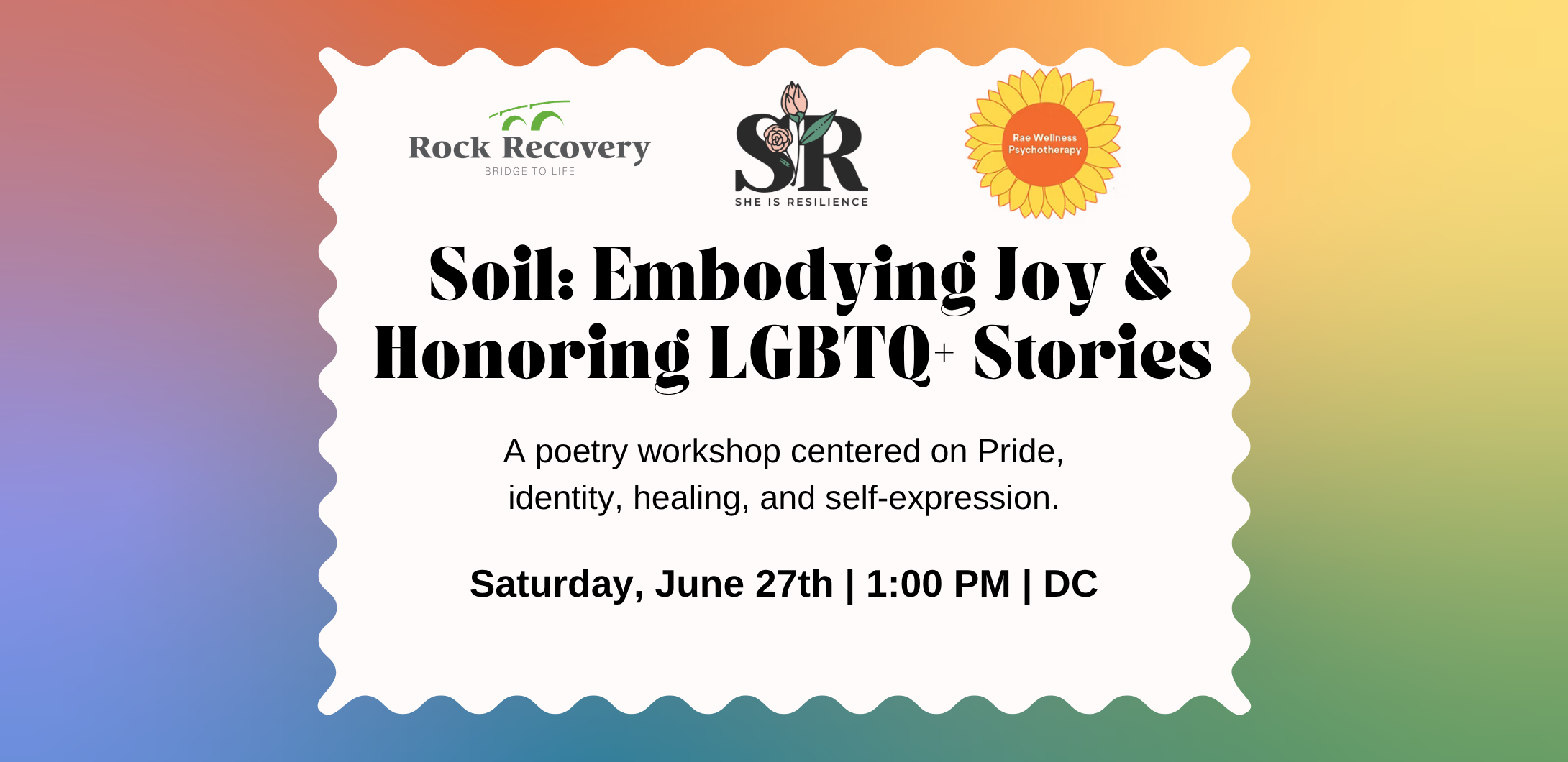 Soil: Embodying Joy &amp; Honoring LGBTQ+ Stories