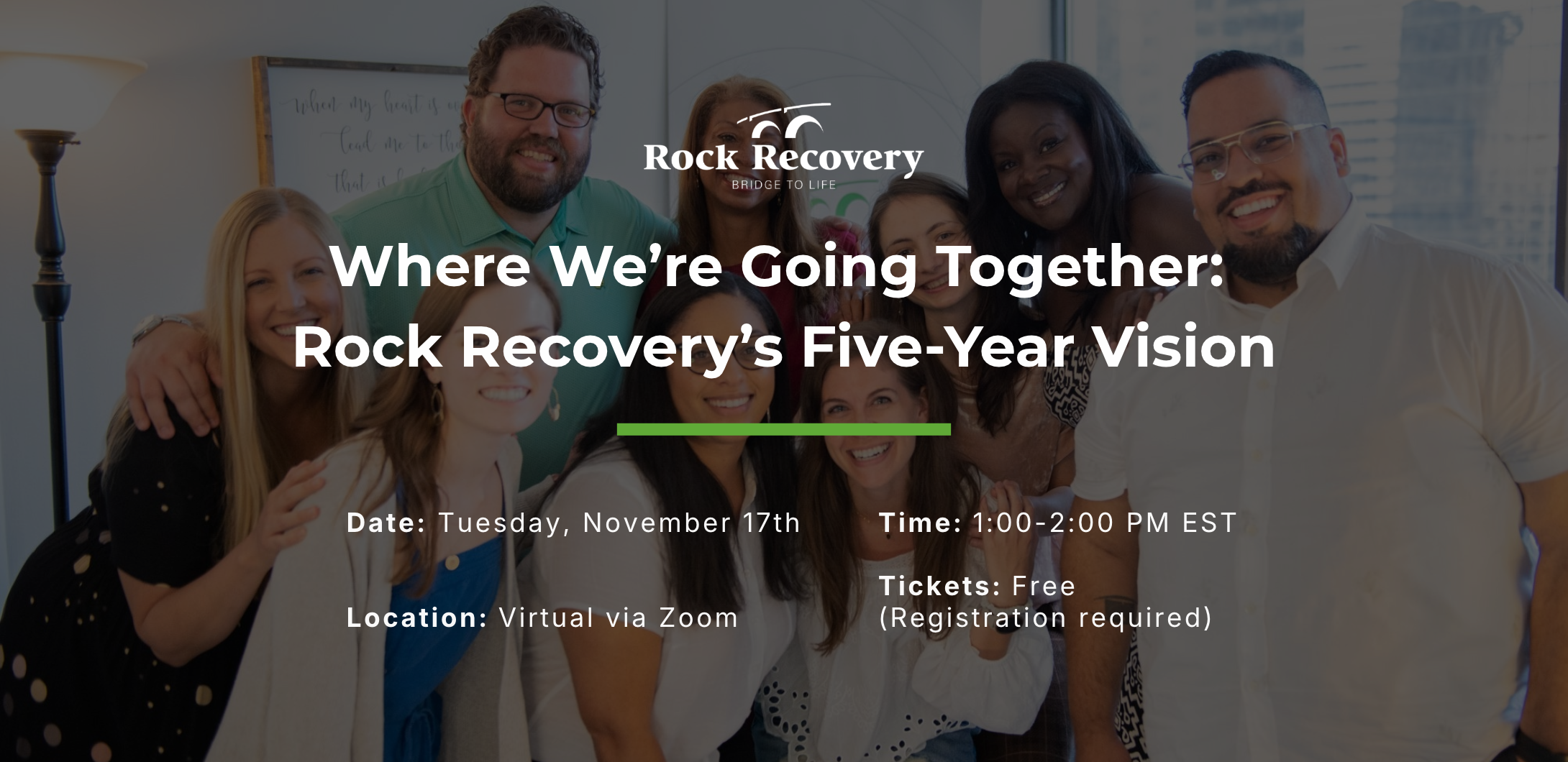 Where We’re Going Together: Rock Recovery’s Five-Year Vision