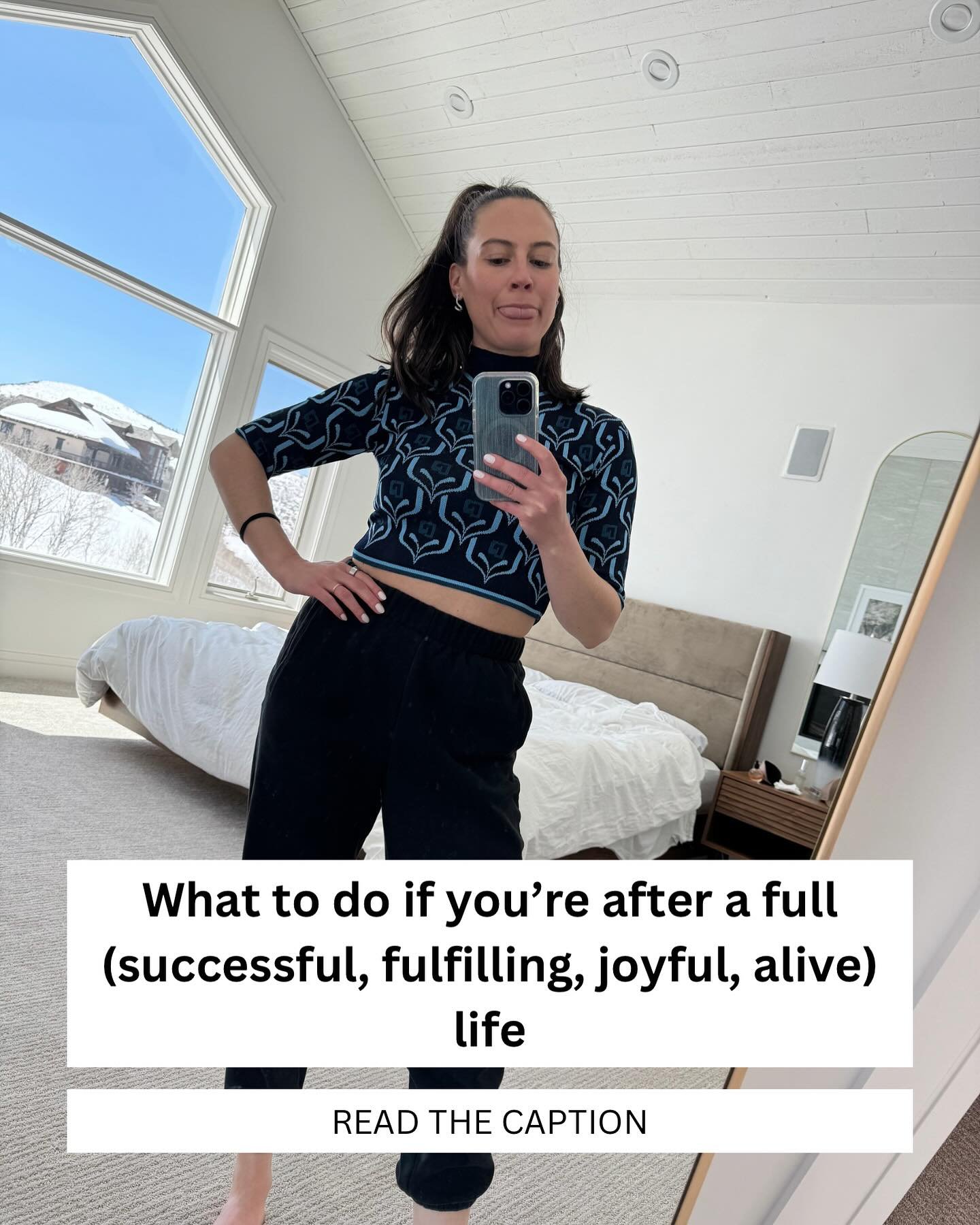 If you&rsquo;re like me, you&rsquo;re after a full life. 

Maybe it&rsquo;s concerts and restaurants and clubs. 

Maybe it&rsquo;s international travel and ski town (or beach life) living and being a mom. 

Maybe it&rsquo;s being an entrepreneur or l