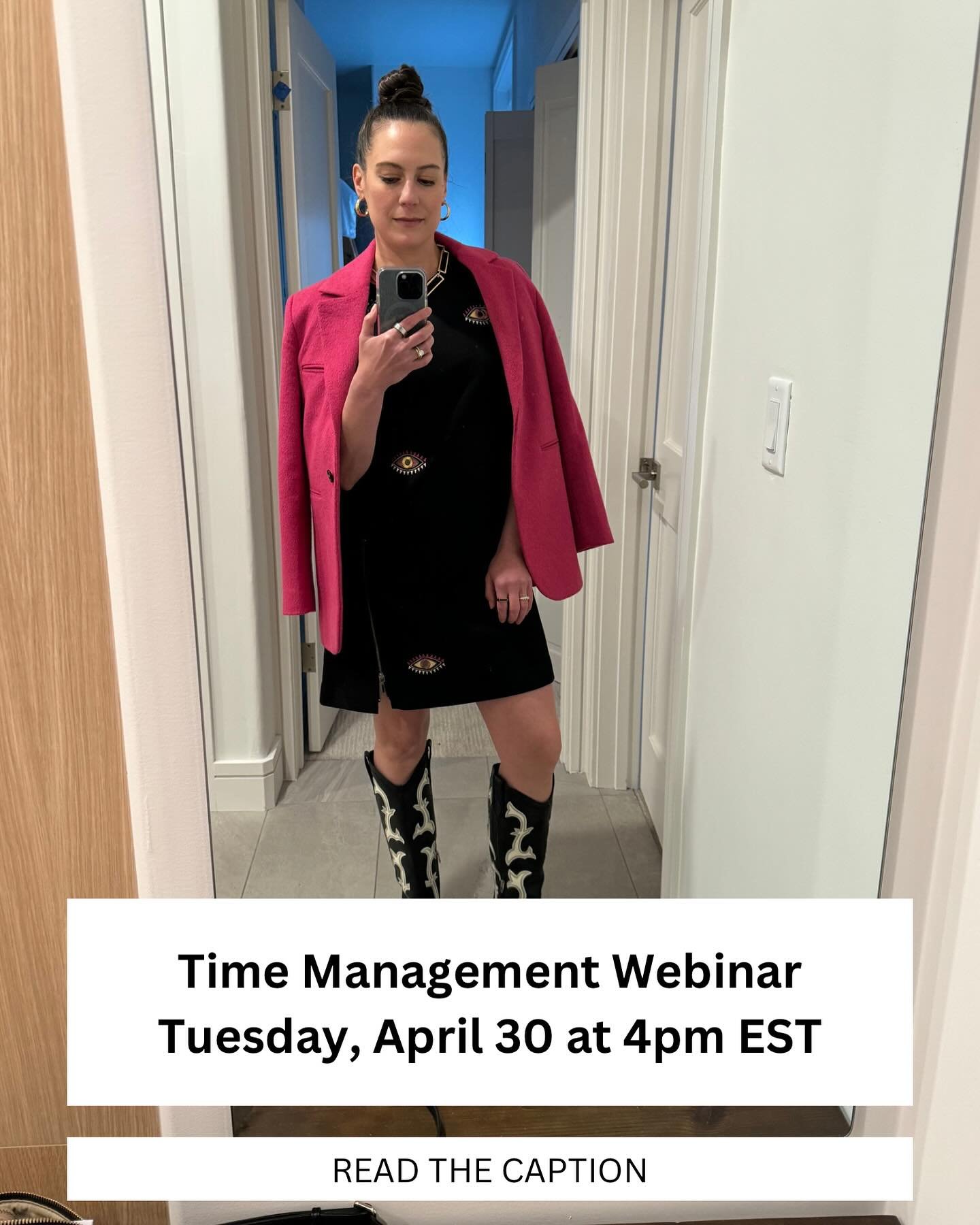 *Announcing this month&rsquo;s webinar topic*

If you feel like time is this illusive thing you can&rsquo;t quite grasp or master, this is for you.

If you feel like you never have enough time, this is for you.

If you want to feel satisfied with how