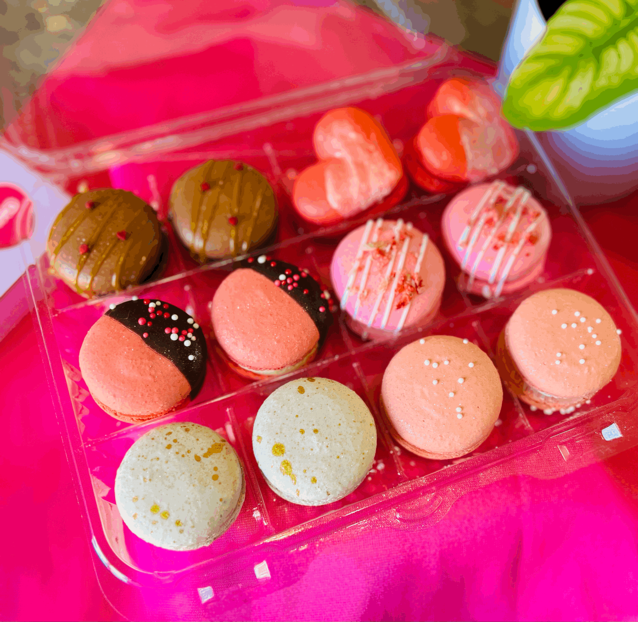Valentines Dozen Macaron Set