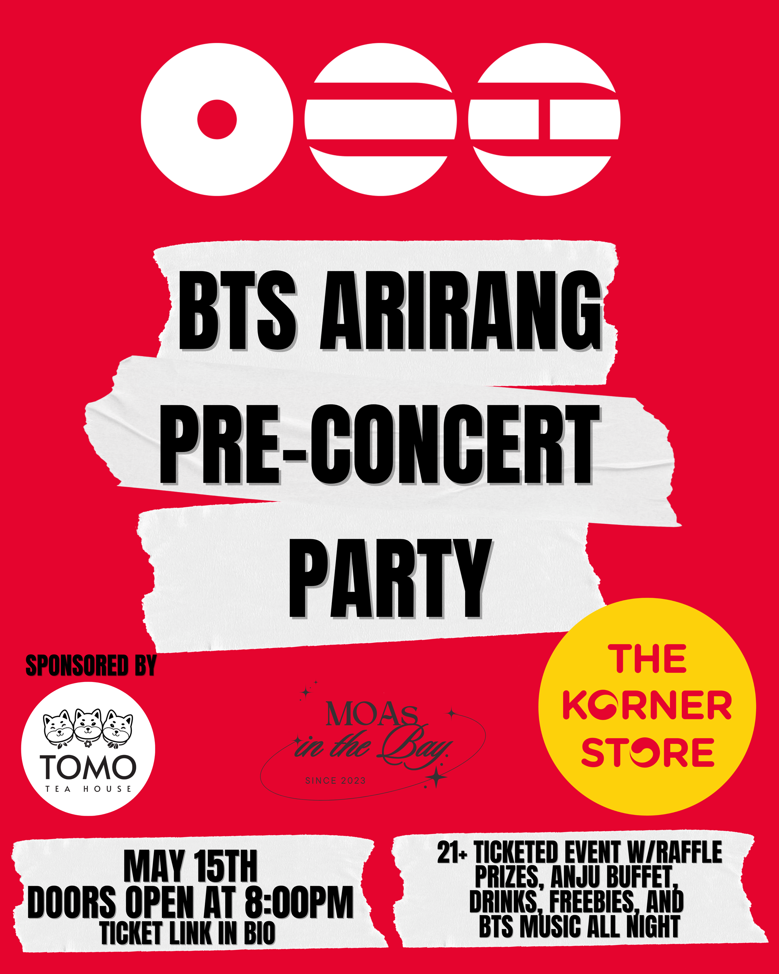 BTS ARIRANG Pre-Concert Party