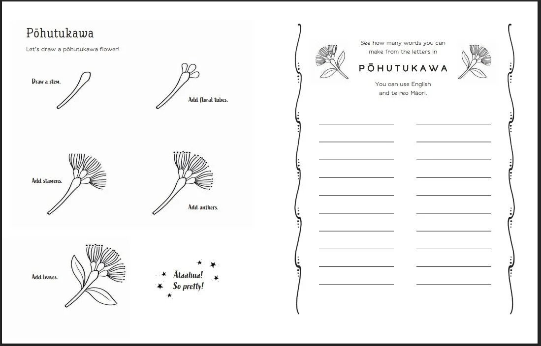 my matariki colouring and activity book pohutukawa flower.jpg