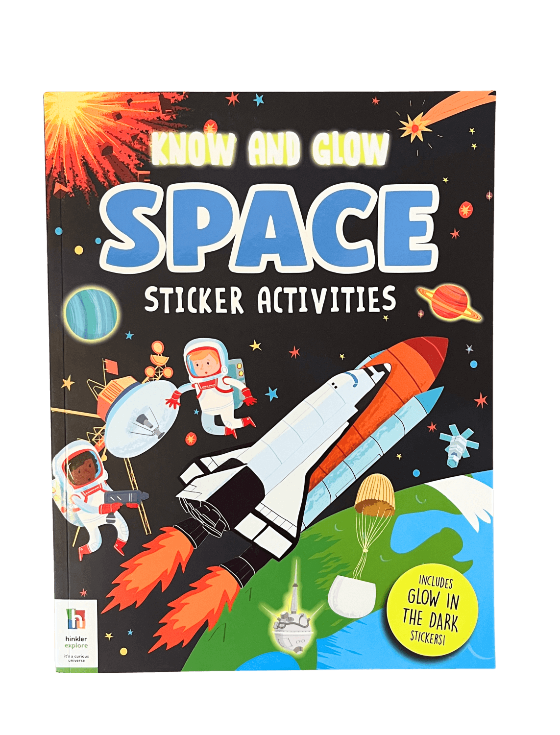 Know and Glow Space Sticker Activities