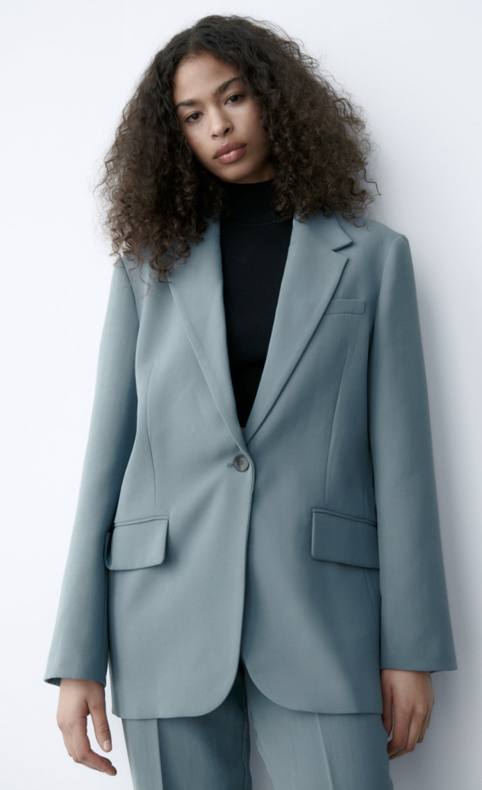 Zara Blue/Lavender Suit $215