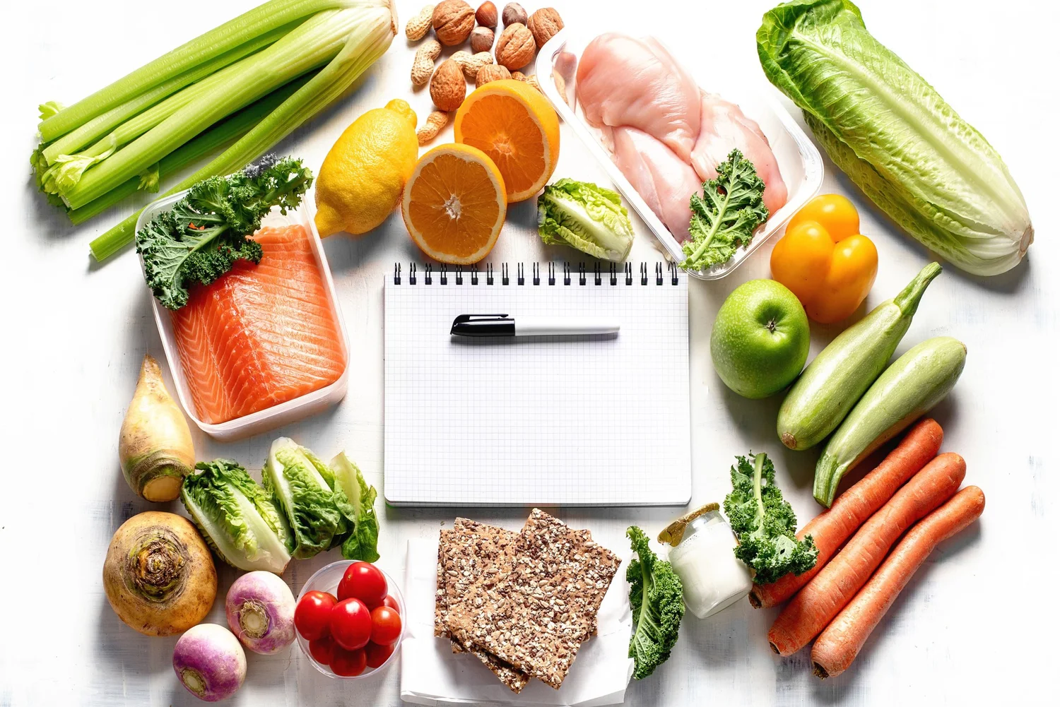Fresh whole foods for metabolic health
