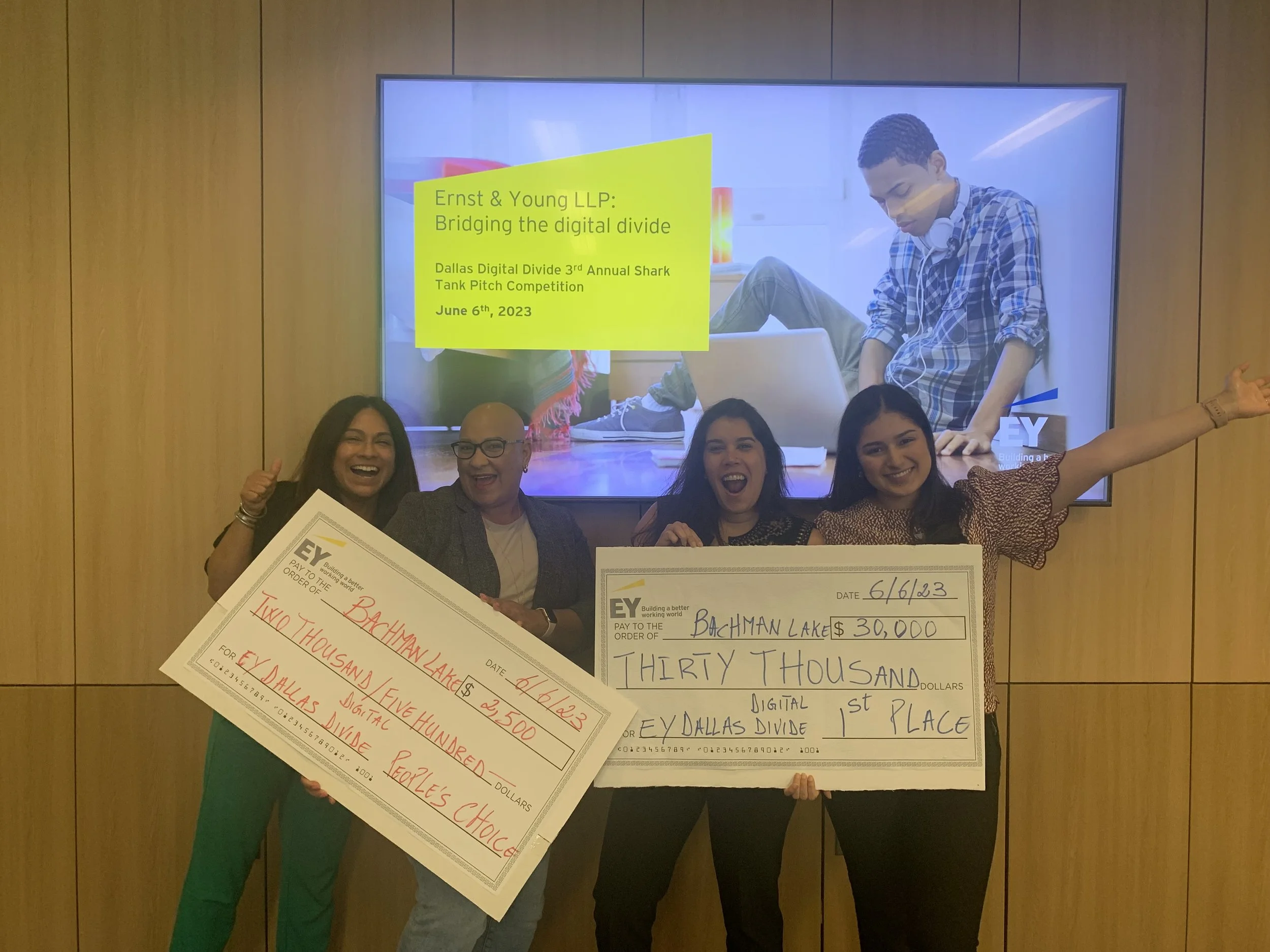 Bachman Lake Together Wins EY Shark Tank to Bridge the Digital Divide