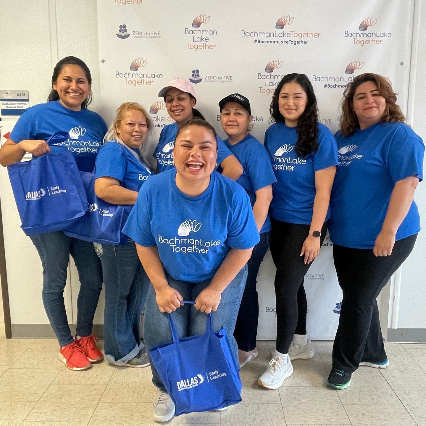 Yesterday, Bachman Lake Together staff, parent leaders, partners and volunteers block-walked the community to spread the word to families, local businesses, and neighbors in community about the value of PreK and early childhood education! If you or a