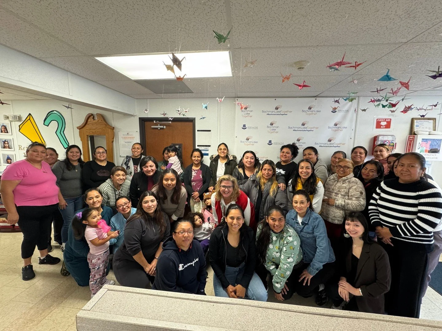Last week, our team and partners had the opportunity to distribute full &amp; queen size blankets, hats &amp; gloves, throws, vest jackets, socks and more for families in the Bachman Lake neighborhood. 

Thank you so much to The Dallas Foundation for
