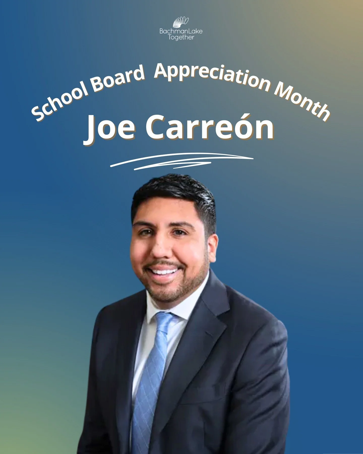 This #SchoolBoardMonth, we want to celebrate President @joefordisd! 🎉

President Carre&oacute;n serves District 8 schools in Northwest Dallas, Love Field, and parts of East and West Dallas. We thank him for his continued service to our Bachman Lake 