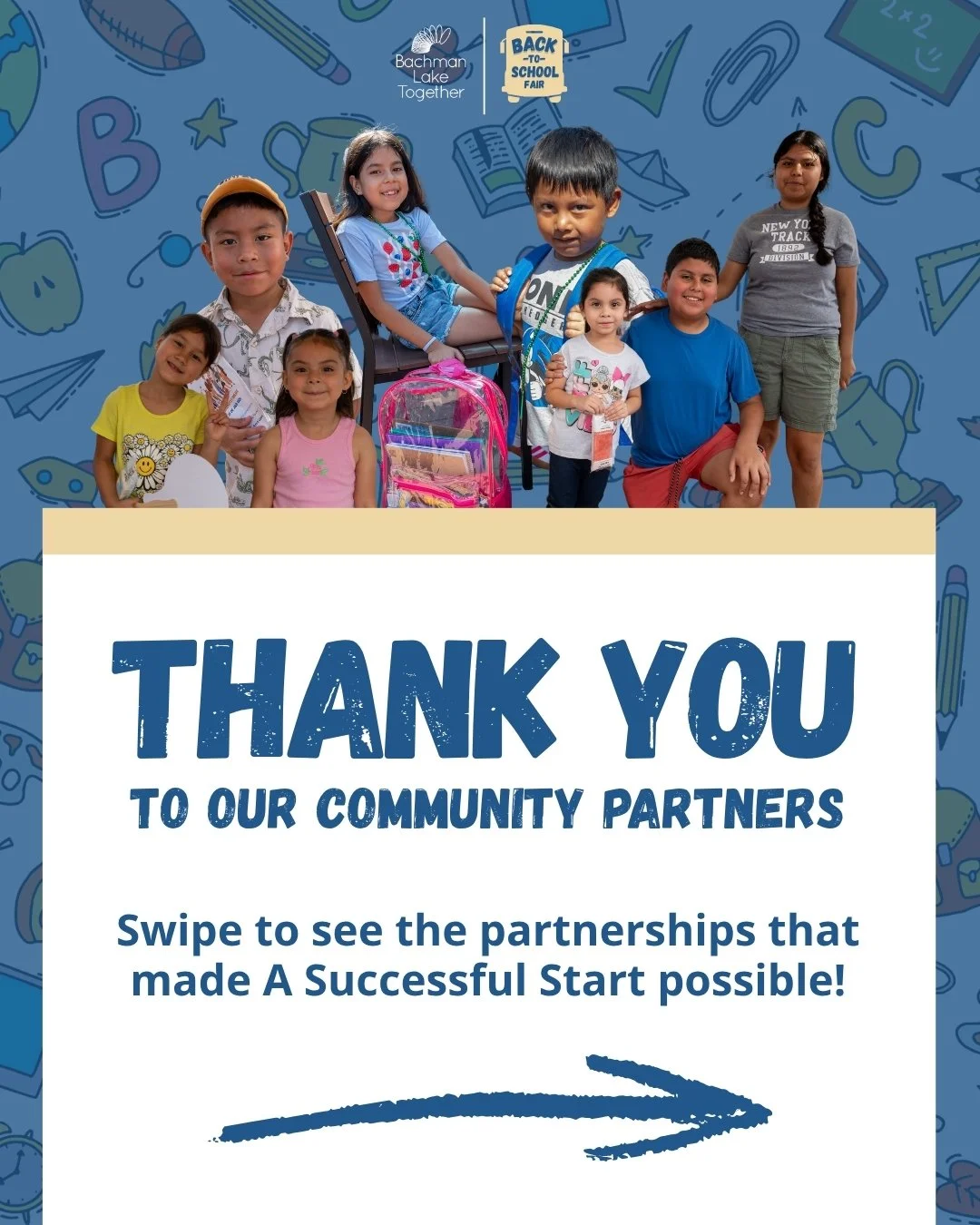 Behind every backpack, workshop, and smiling face was a community that showed up. 💙🧡

Thank you to our event partners, volunteer groups, workshop co-hosts, and in-kind supporters for making A Successful Start possible.

#ASuccessfulStart #BacktoSch
