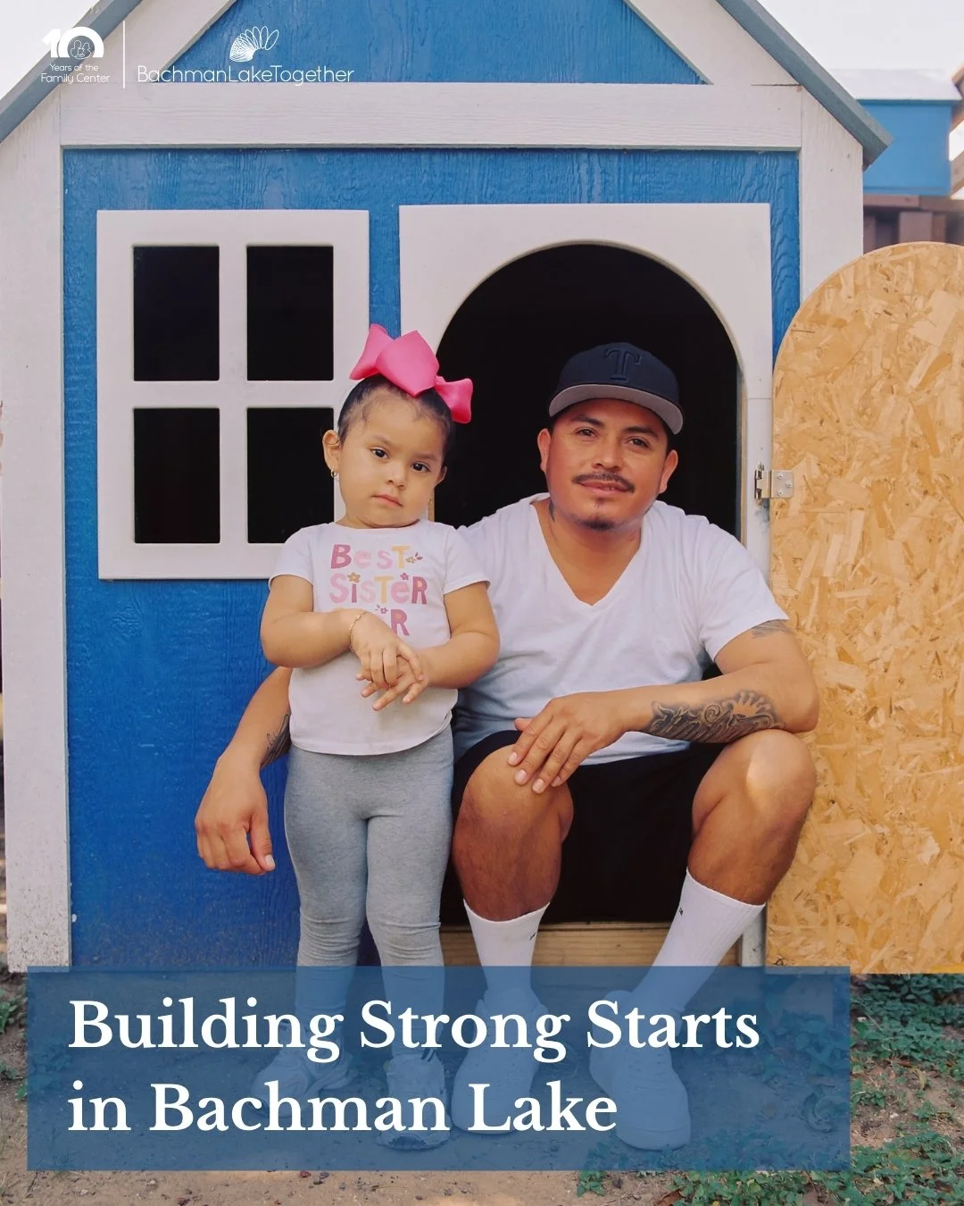 Every child deserves a strong start. 💙

As the Bachman Lake Together Family Center celebrates 10 years, families, parent leaders, schools and early learning partners continue working together to expand opportunities for children and families in Bach