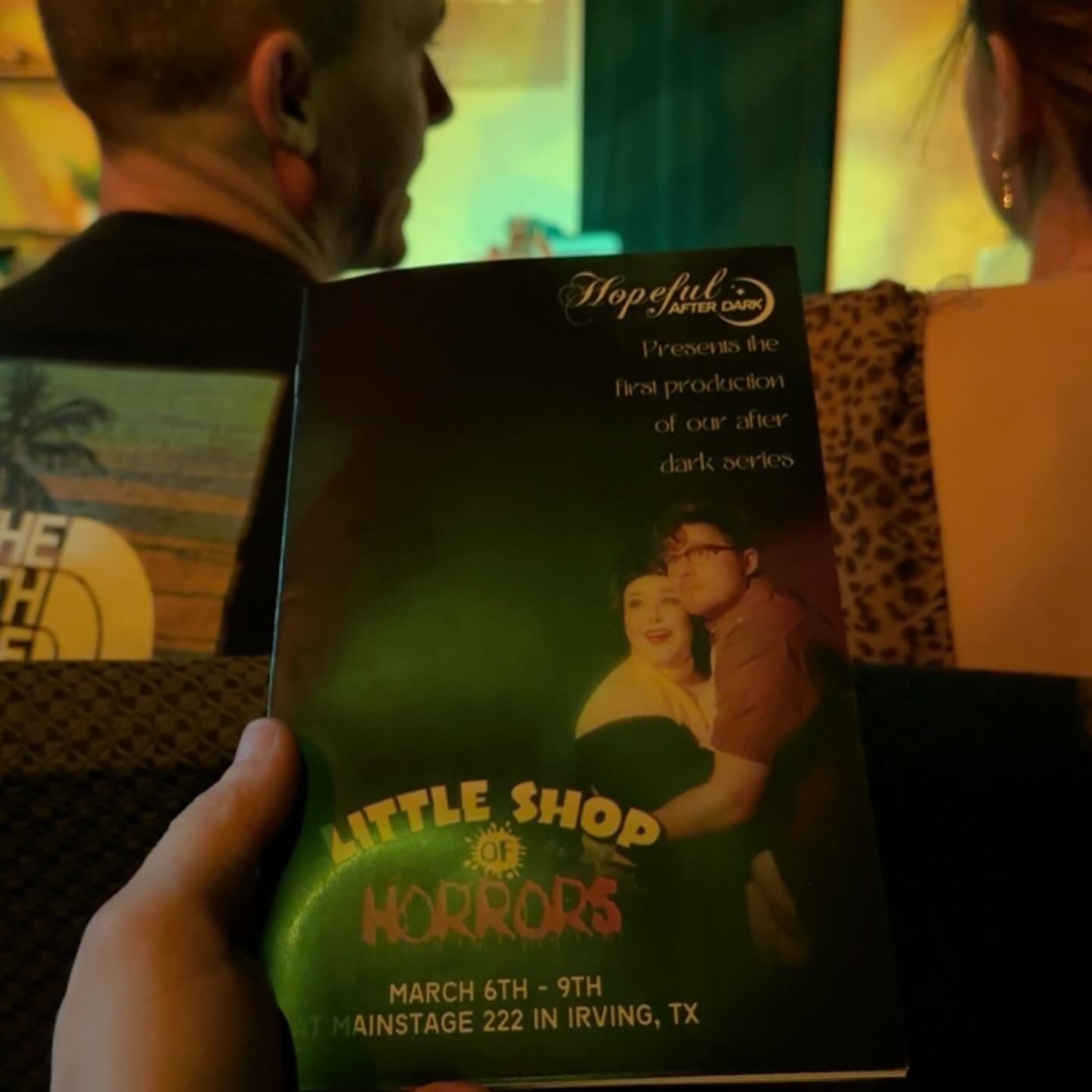 Excited to go back to Skid Row! Break legs to one of my favorite Audrey Ones!! @mrsjessicaholt!!

@thehopefultheatreproject