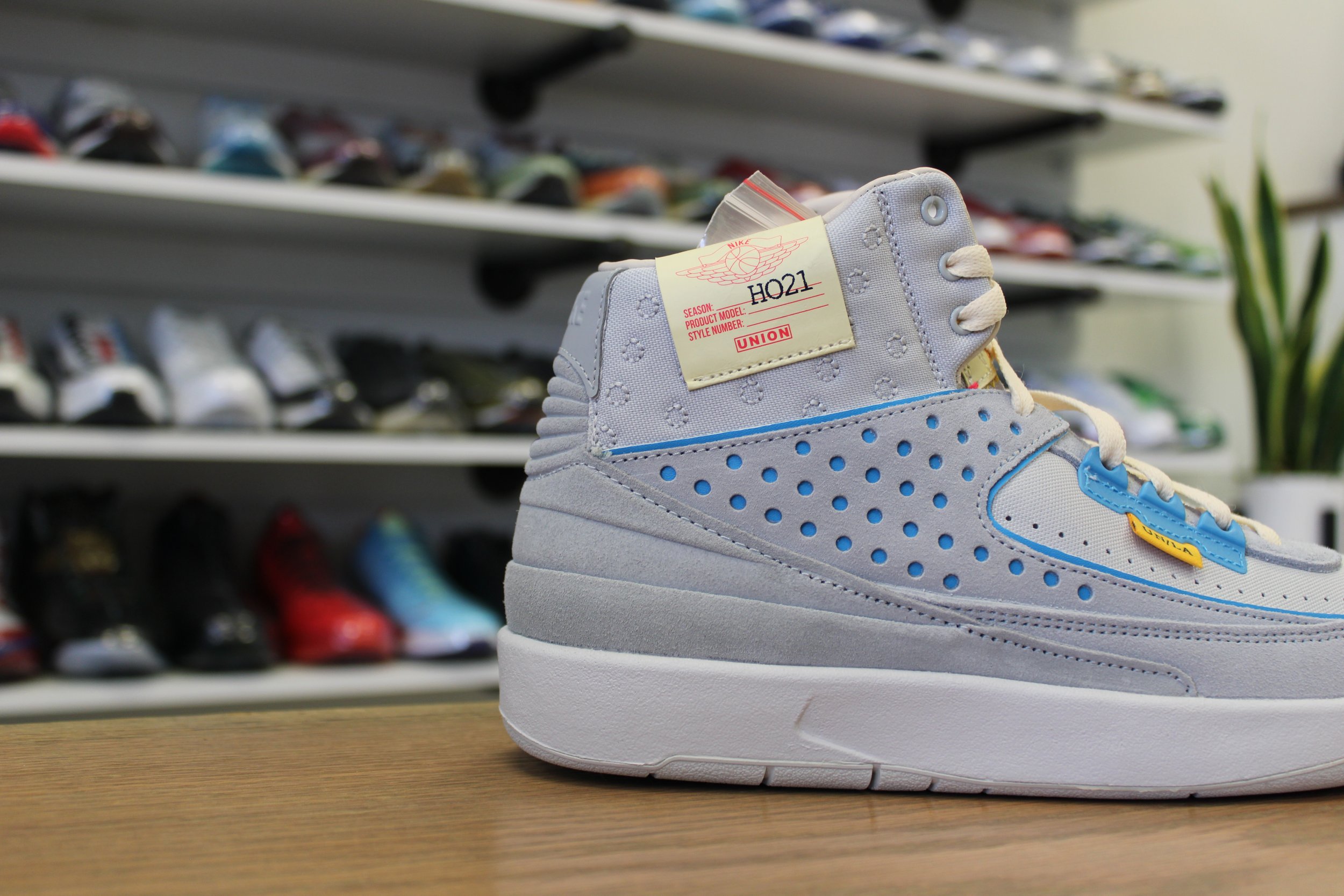 UNION×NIKE AirJordan2 グレーフォグ