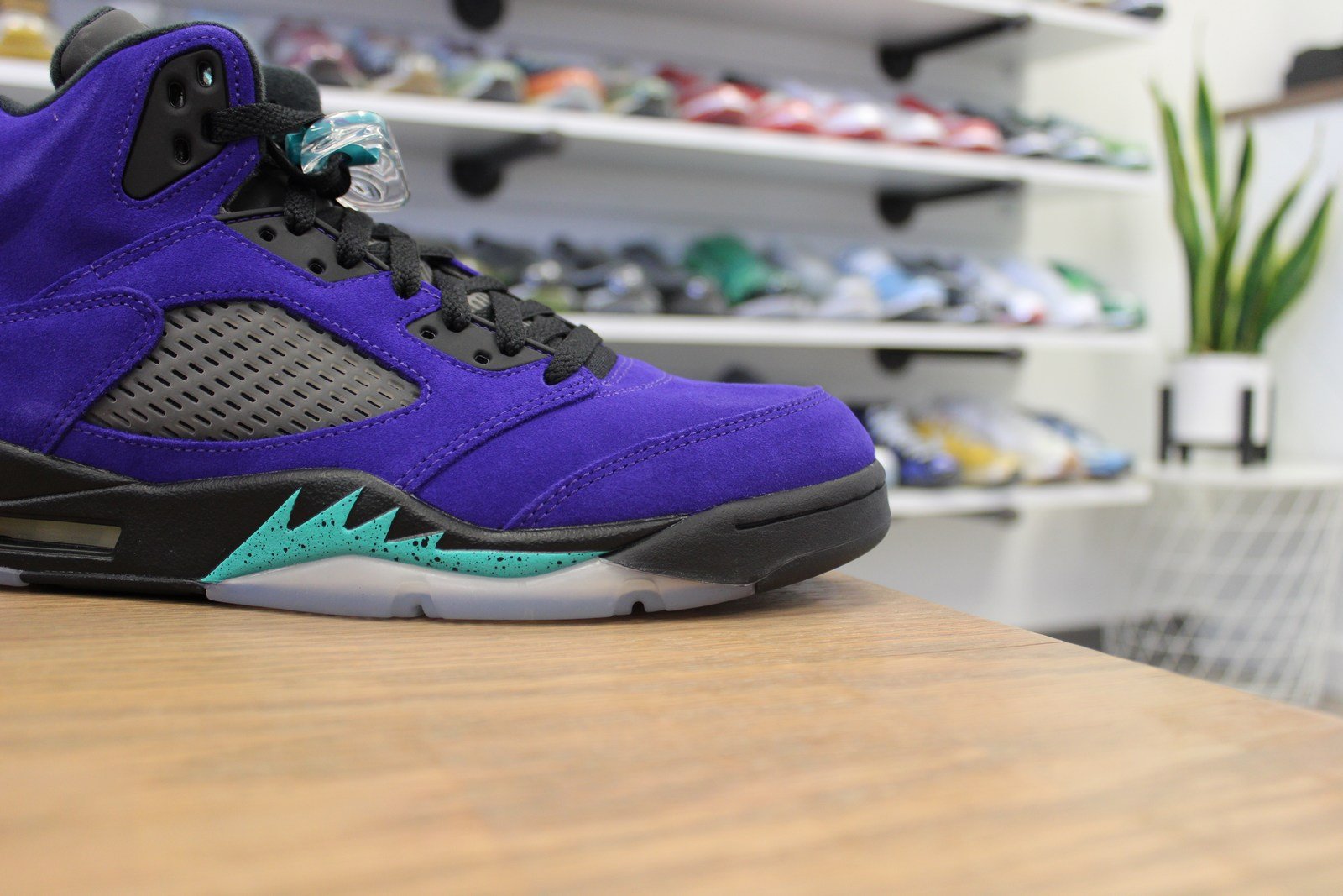 retro 5s purple