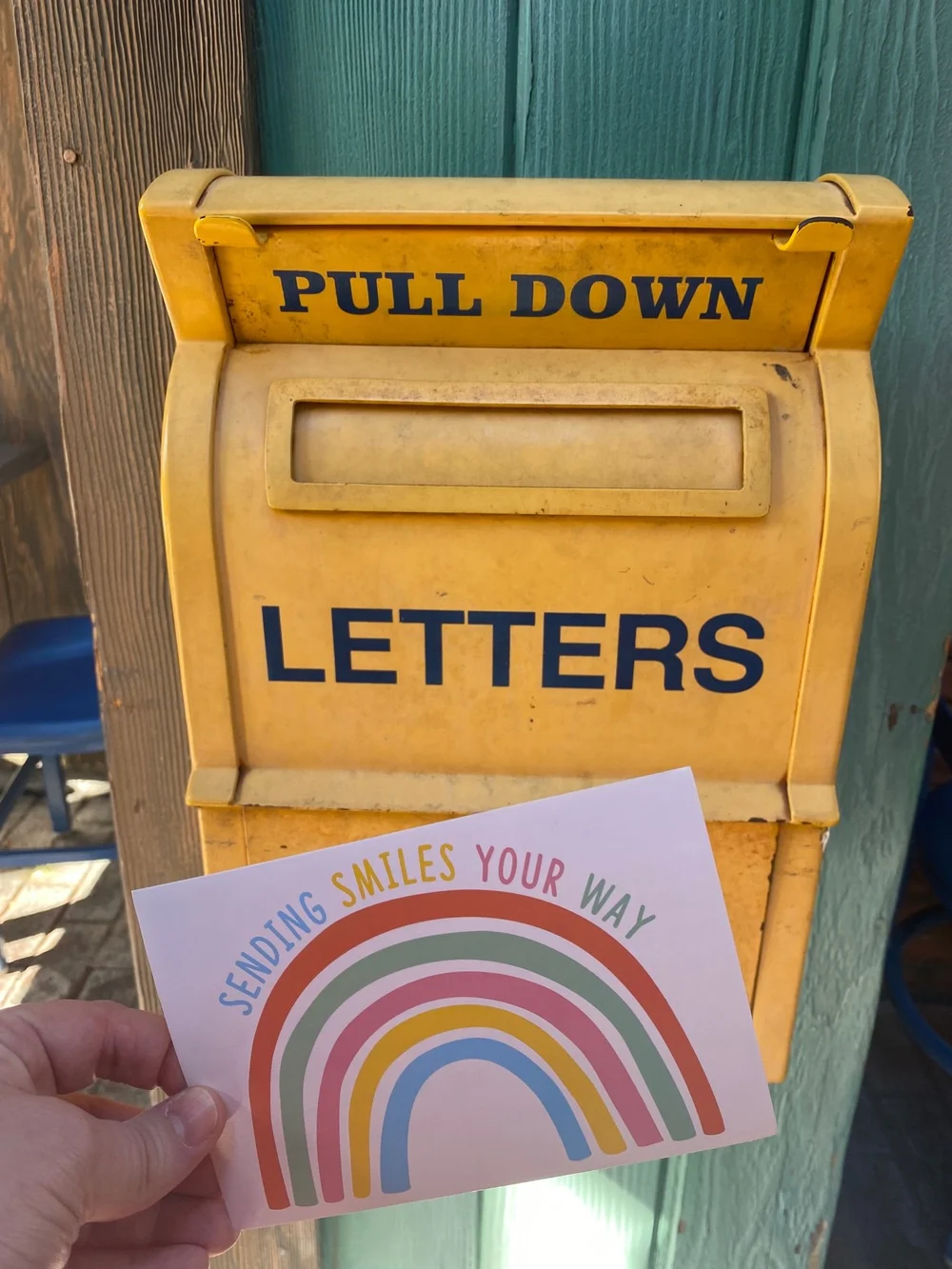 Sunshine Mail sent from Pacific Wharf.