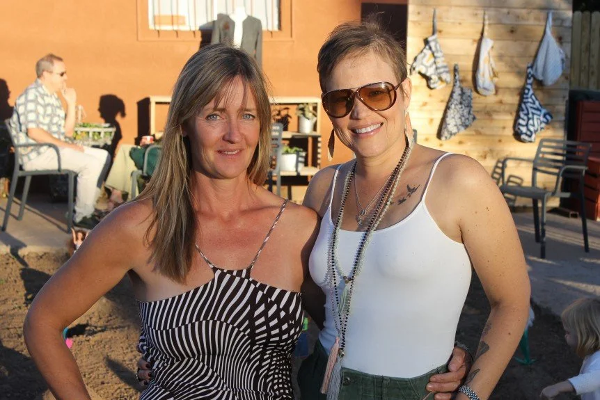 Christie Green and Lolly Bair.