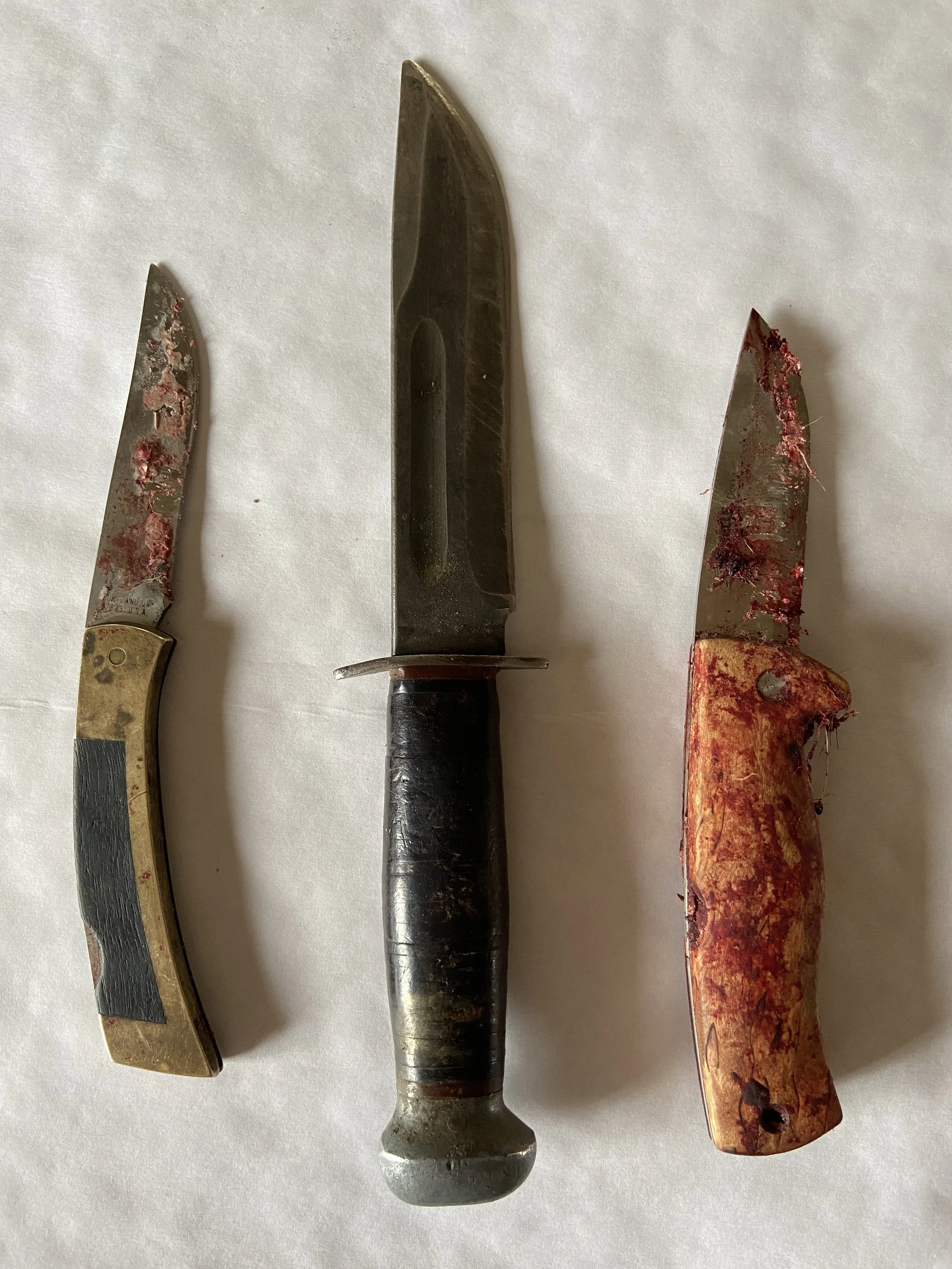 Cutting elk.
photo by Christie Green.