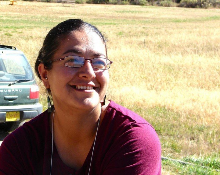 Beata Tsosie-Pena of Tewa Women United. Her vision coming to life!