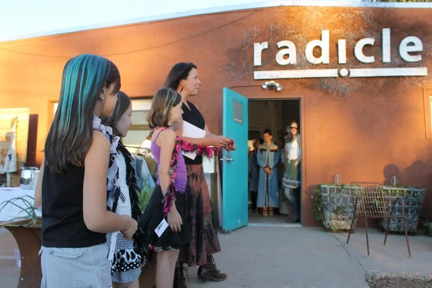 Fashion show runway. Our models ranged in age from 8 to 68.