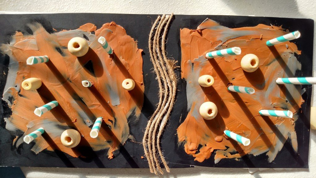 Participants create their own 3D art pieces to express ideas about our relationship to the watershed.