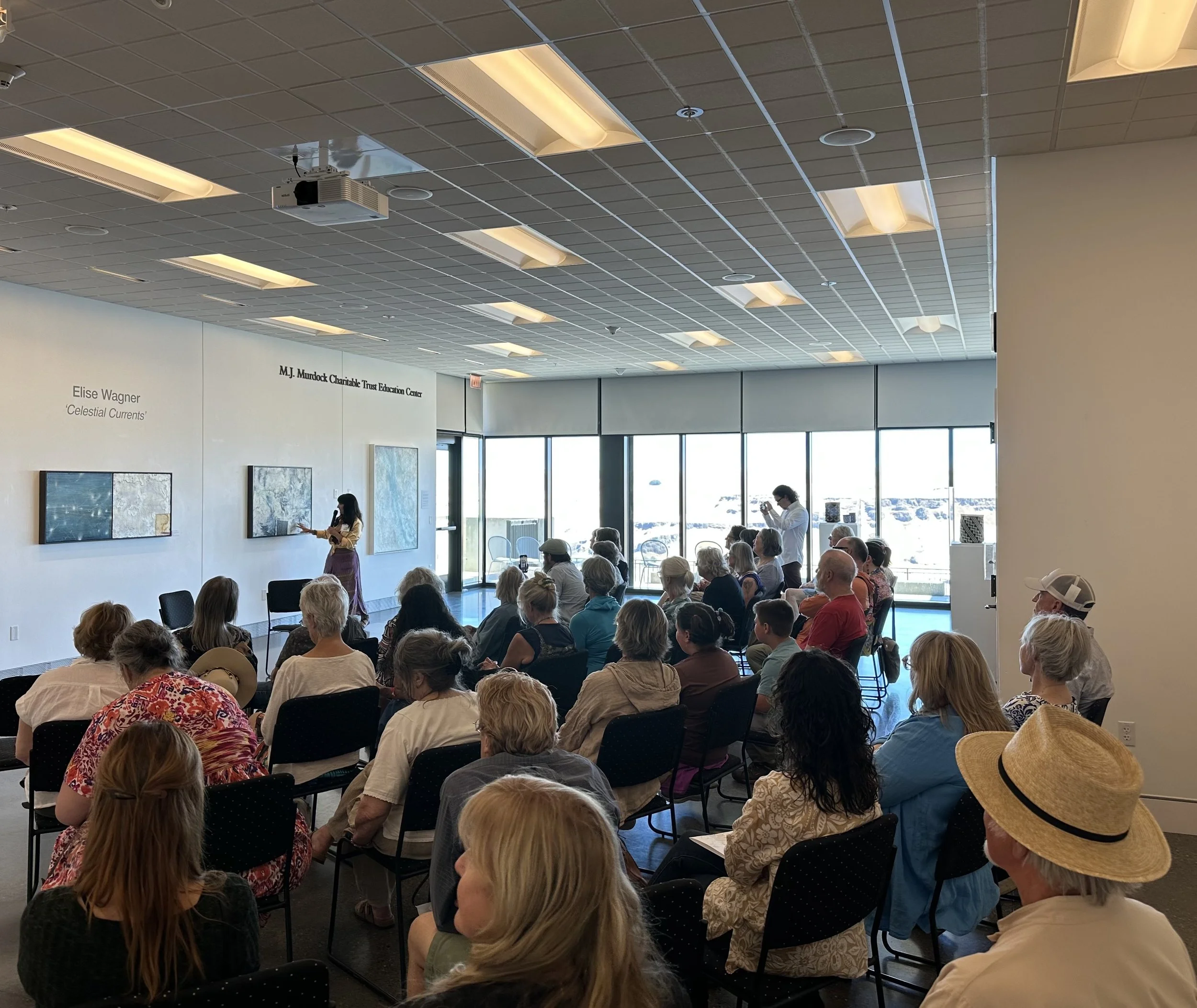Elise Wagner — Artist Talk, Finding Buoyancy, Imogen Gallery