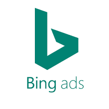 Bing Ads logo with a stylized 'b' and the words 'Bing Ads' underneath