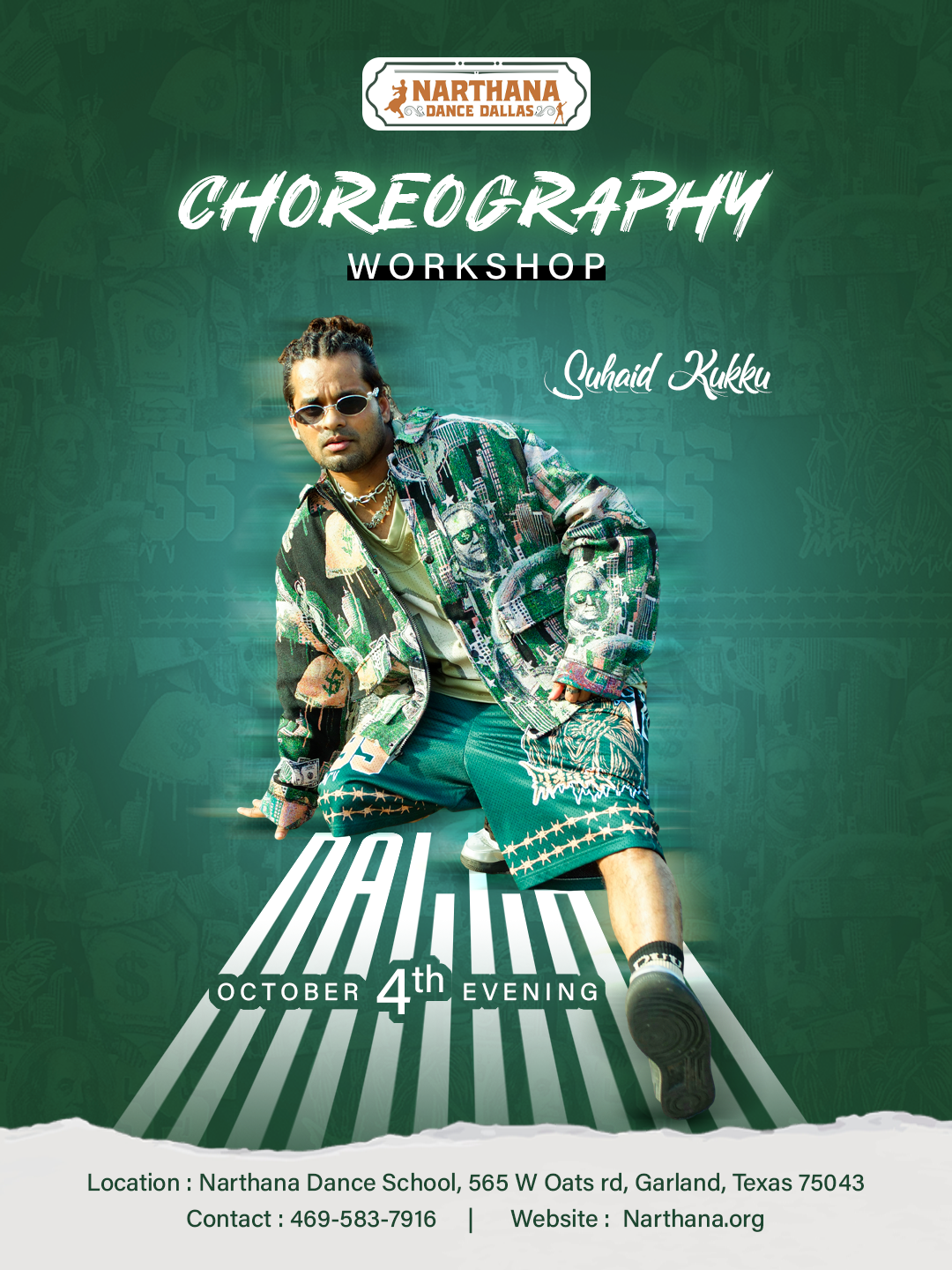 Dance Workshop- Advanced - 5p (Suhaid Kukku)