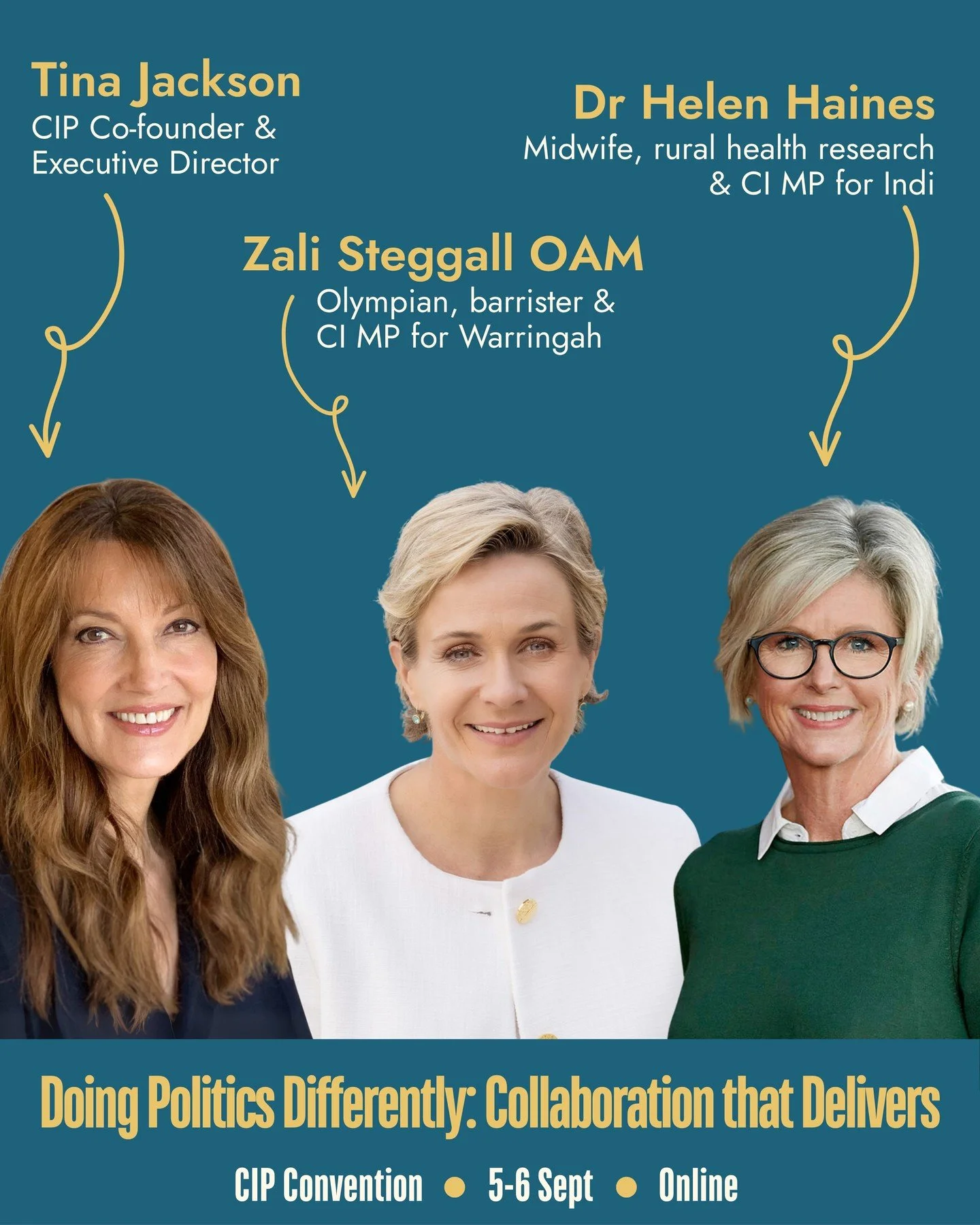 Now in their third terms, @zalisteggall and @helenhainesindi are lighthouses of the Community Independents movement. 
Their two-way relationship with their communities delivers genuine collaboration and real impact. Don't miss this session.

See link