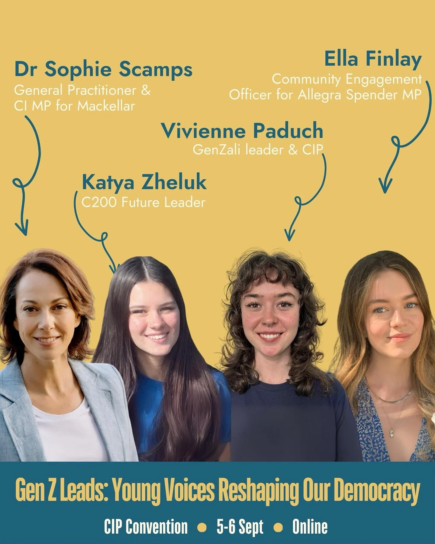 🔥 Meet the Future of Politics 🔥
At #CIPConvention on 5&amp;6 Sept - meet the next generation of community leaders who are already reshaping the political landscape. Hear from passionate young changemakers, discover how they&rsquo;re taking action i