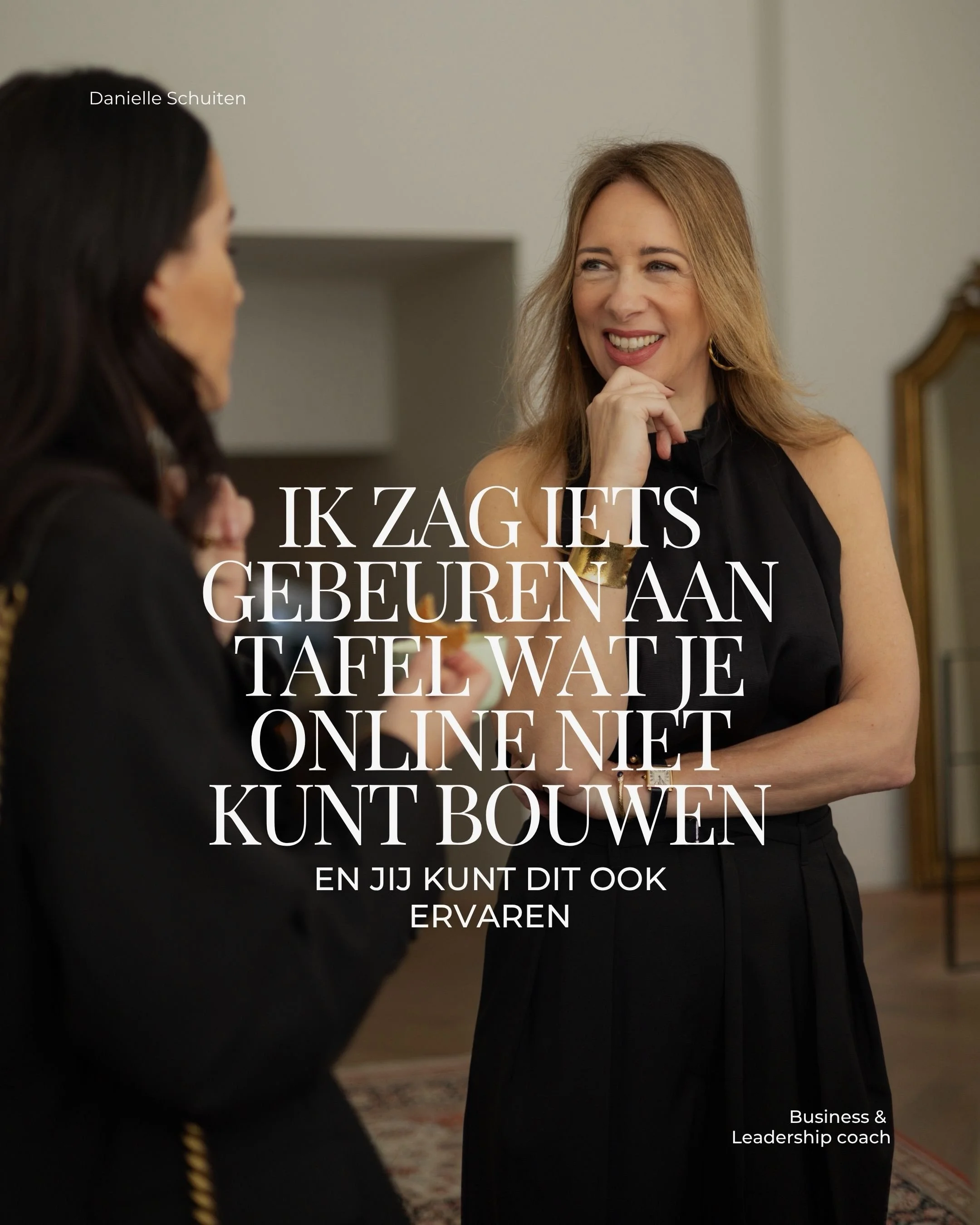 Ik zag iets gebeuren aan tafel wat je niet online kunt bouwen.

Tijdens de eerste editie van The Impact Lunch, toen ik naar al die prachtige ondernemers keek, besefte ik waarom dit moment zo essentieel is voor mijn bedrijf.

Iedereen zat daar zonder 
