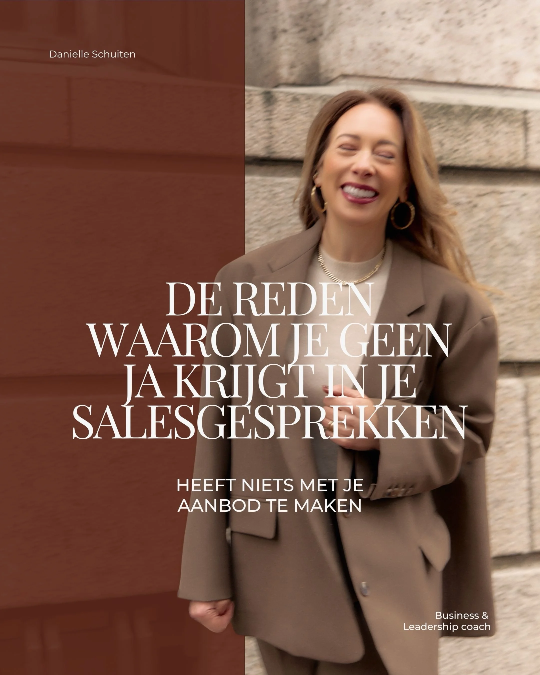 &ldquo;De reden waarom je geen JA krijgt in salesgesprekken&hellip;..
heeft niets met je aanbod te maken.&rdquo;

We zaten in een zoomcall. Notitieboek voor zich. Pen in haar hand. Ze was ge&iuml;nteresseerd, vertelde rustig haar verhaal, voelde zich