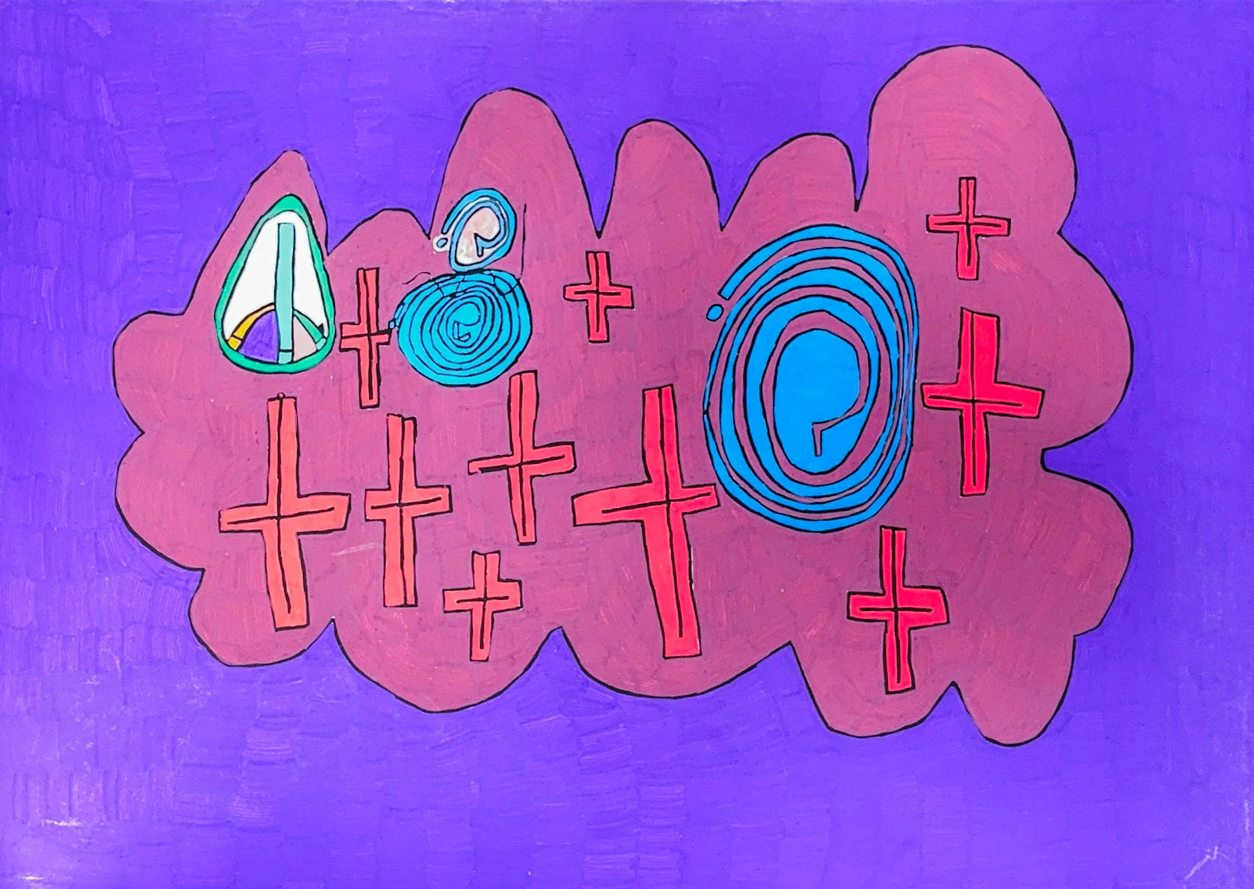 Peace (Posca on Paper)