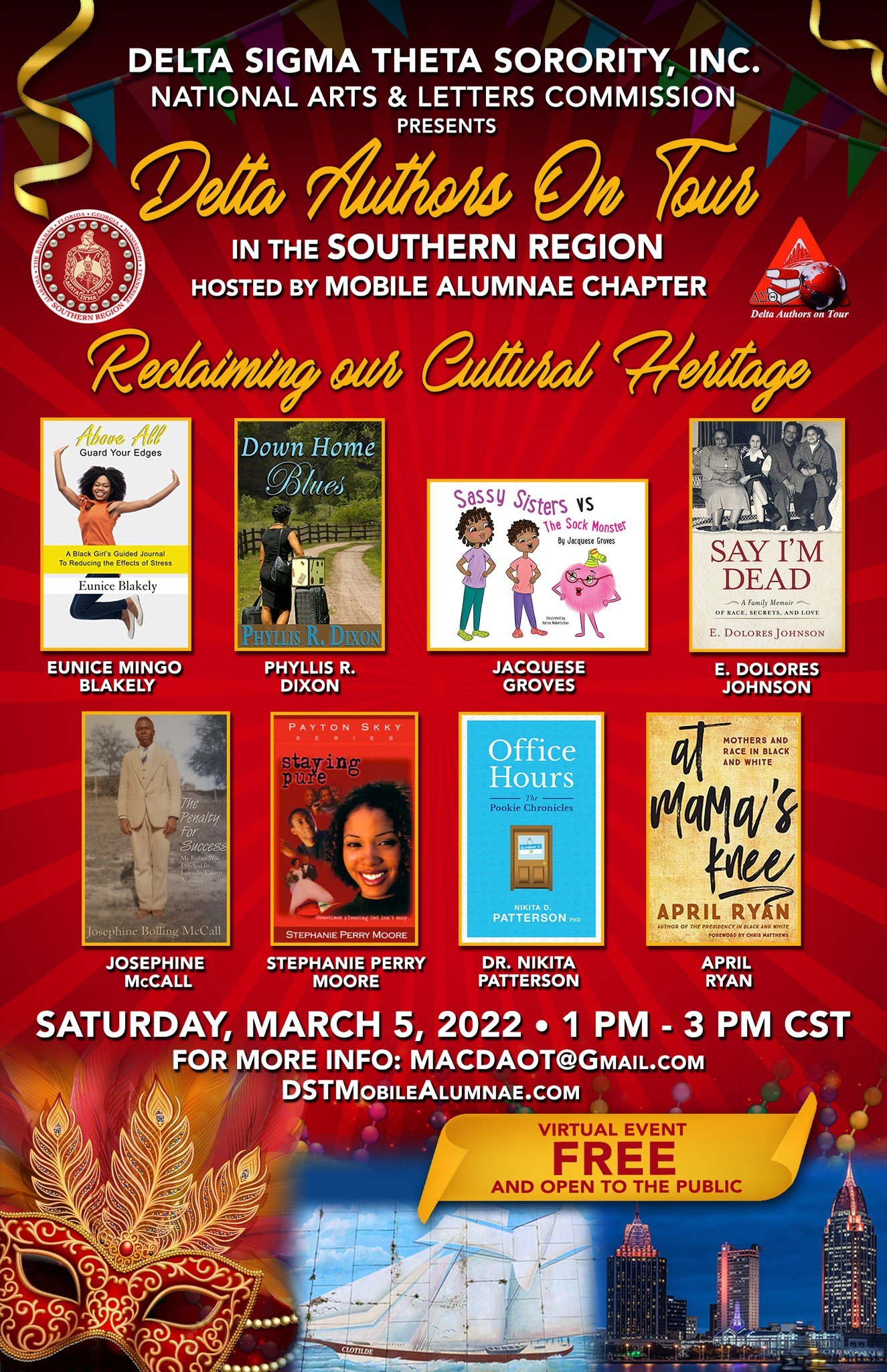 Delta Authors On Tour — Mobile Alumnae Chapter