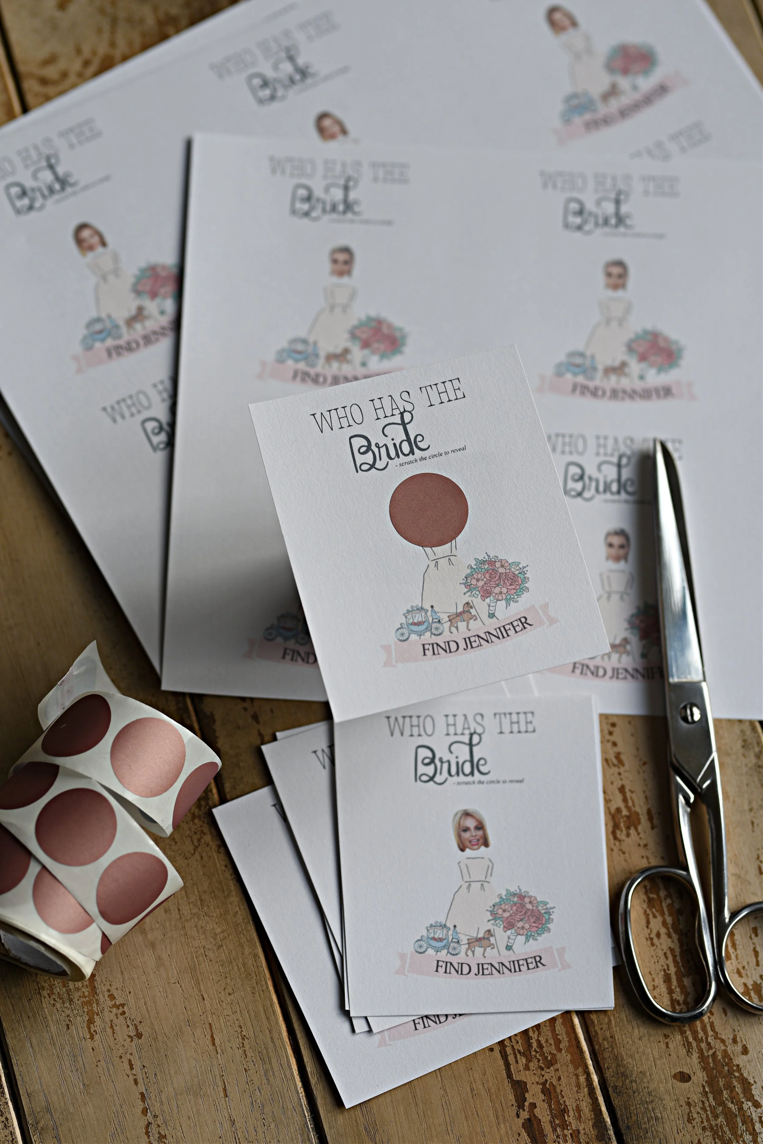 Who has the bride/groom?