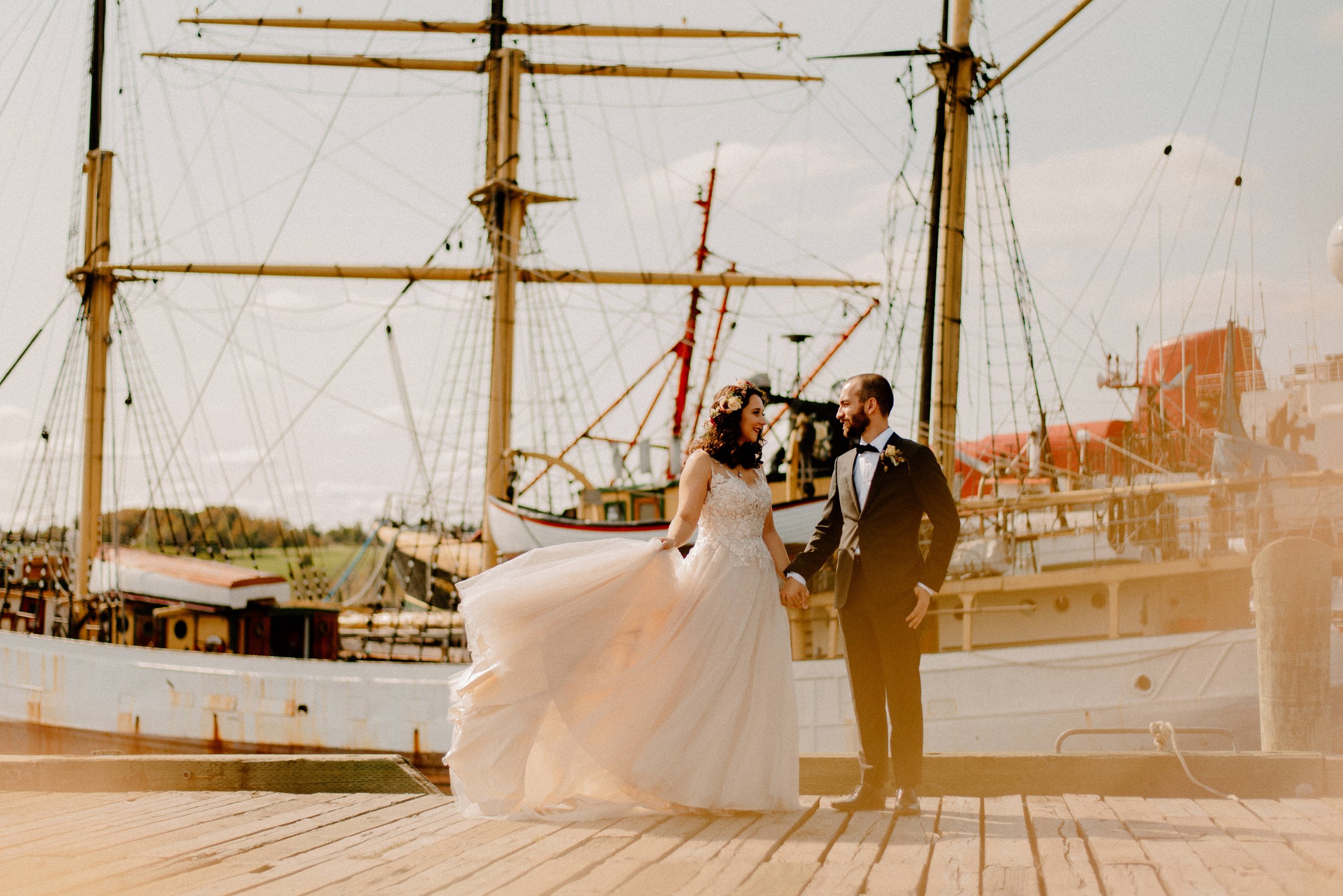 Nova Scotia Lunenburg wedding photographer