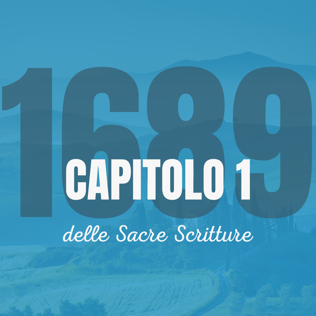 1. Delle Sacre Scritture
