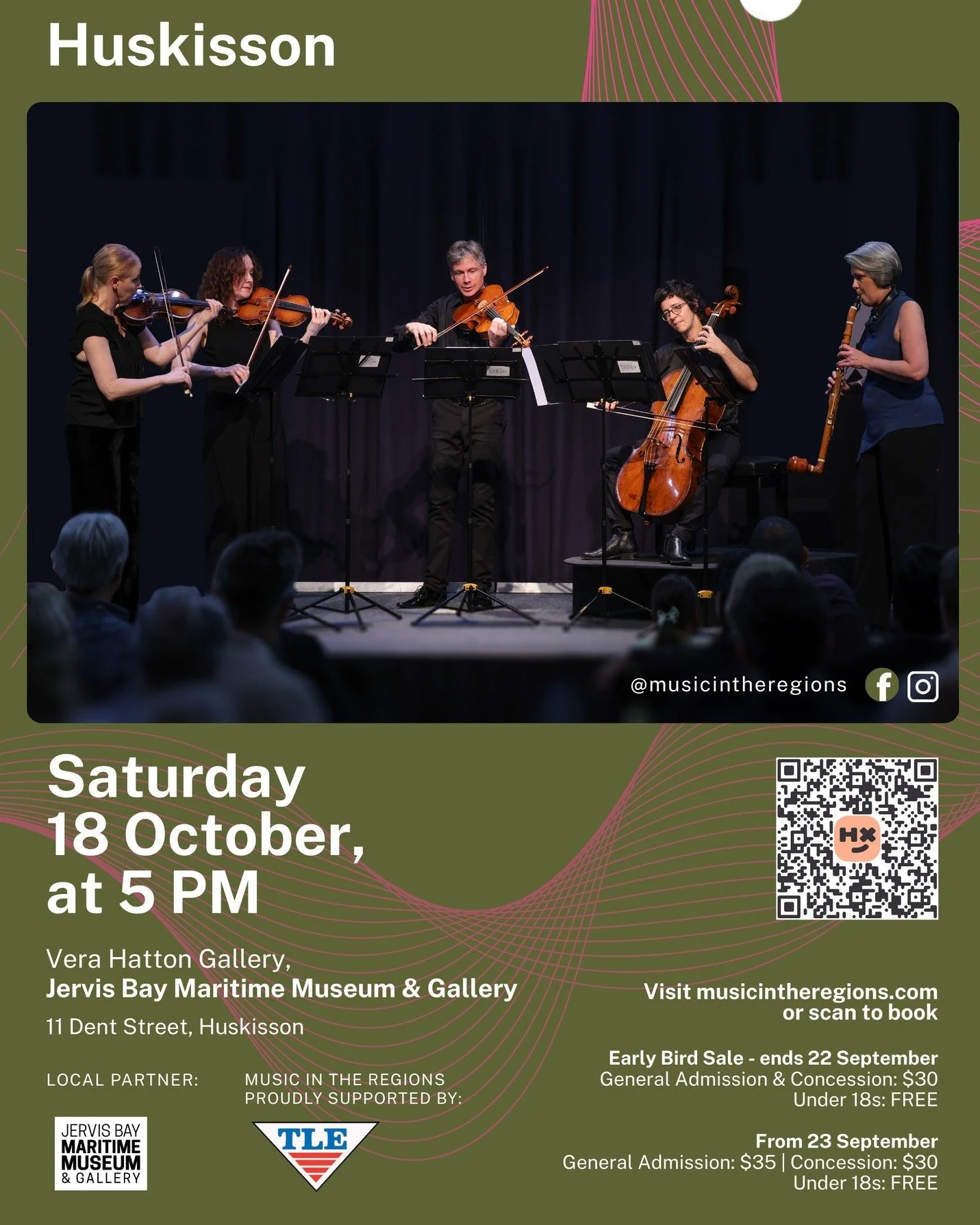 Fresh from a Queensland tour and sold-out Sydney Opera House performance, the Australian Romantic &amp; Classical Orchestra (ARCO) is coming to Huskisson, 5pm, Saturday 18 October. 

Performing on period instruments, ARCO offers audiences a lush soun